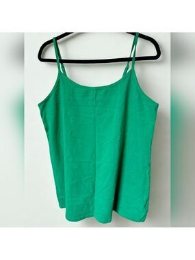 Torrid Green Scoop Neck Cami Tank Top Size 3